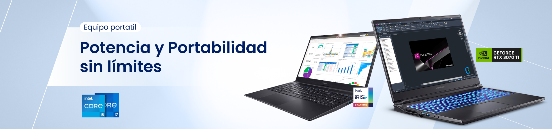 Laptops vastec 12va 13va generacion