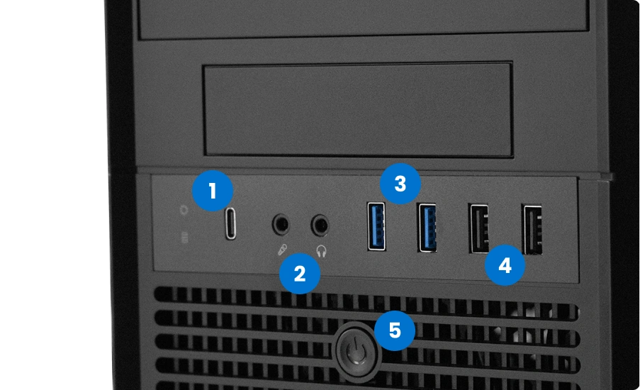 ranuras de la computadora vastec armada