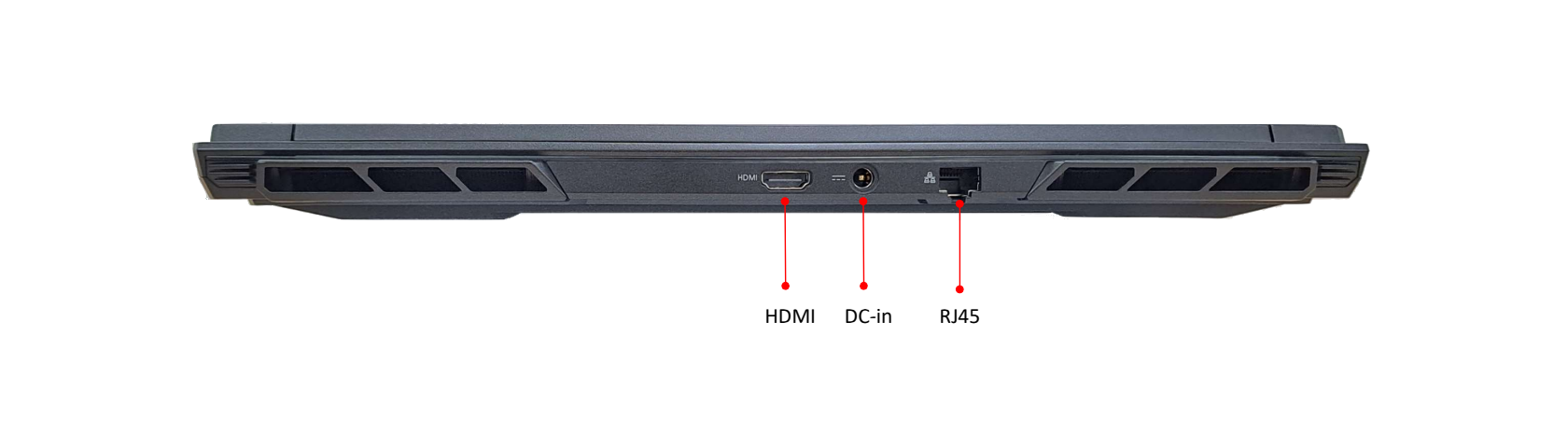 lado trasero de la laptop vastec pd50